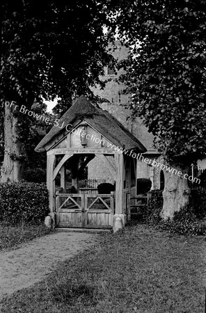 CARVED LYCH GATE